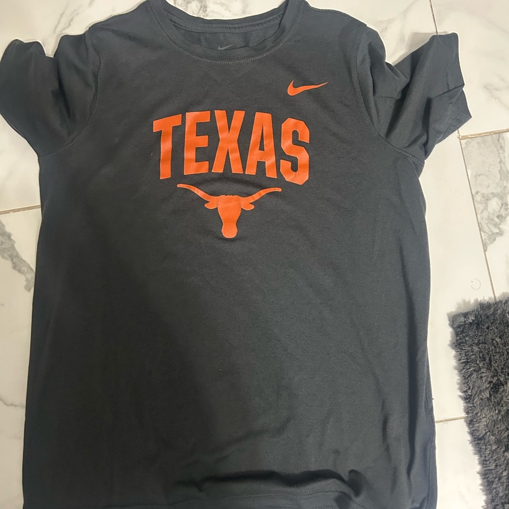 Nike Kids Texas Graphic Tee - Black and Orange
